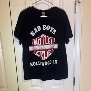 Motley Crue Black Graphic Tee